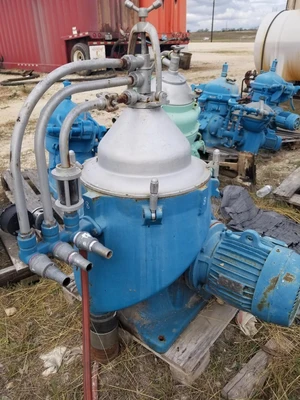 (2) Alfa-Laval WHPX 405 TGD-24-60 oil purifiers, SS.