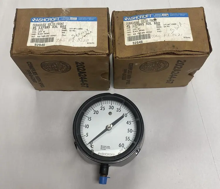 New | in-Stock ASHCROFT 451279AS02L60# Misc Electrical & Power Parts Ohio US | Surplus Asset Holdings #1236518