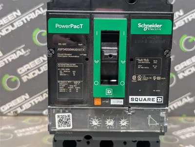 250A Square D PowerPacT JG 250 Mission Critical Circuit Breaker 480V 3 Pole New NIB