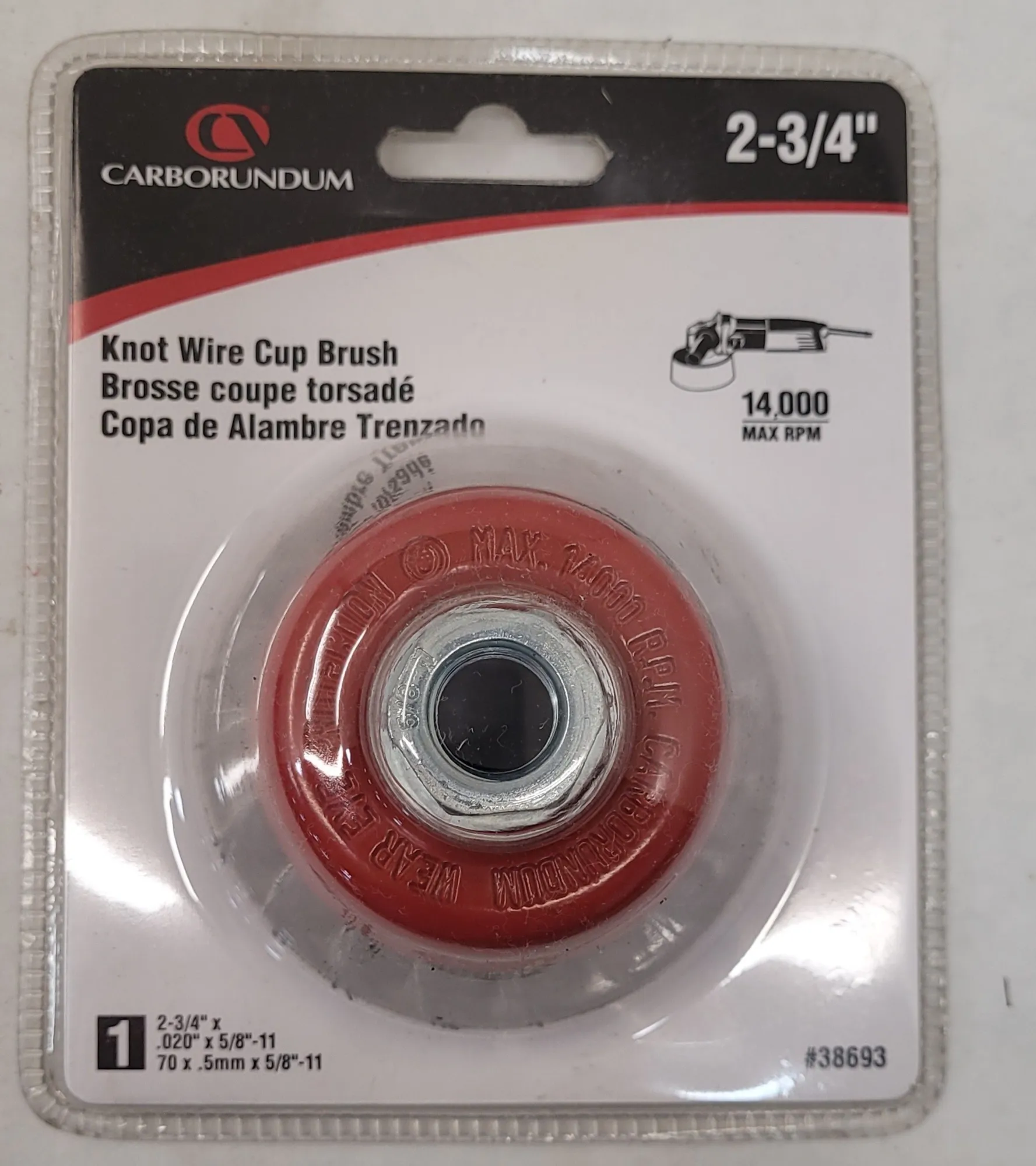 New | in-Stock CARBORUNDUM Wire Cup Brush Tooling & Accessories (Other) Kentucky US | Machinery Central #1443405