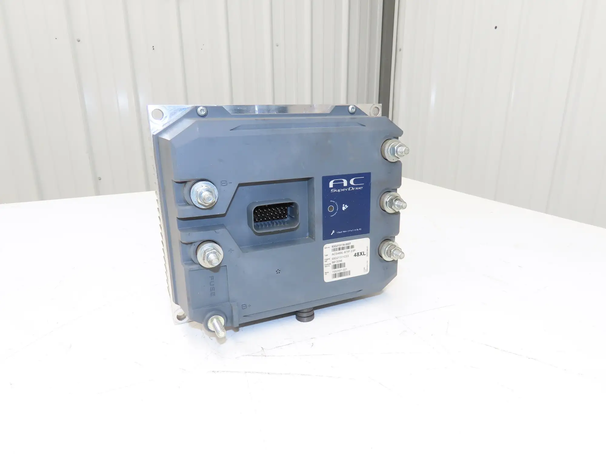 Danaher ACS48XL-875F-23P AC SuperDrive Forklift Motor Controller 48V Off E80XN