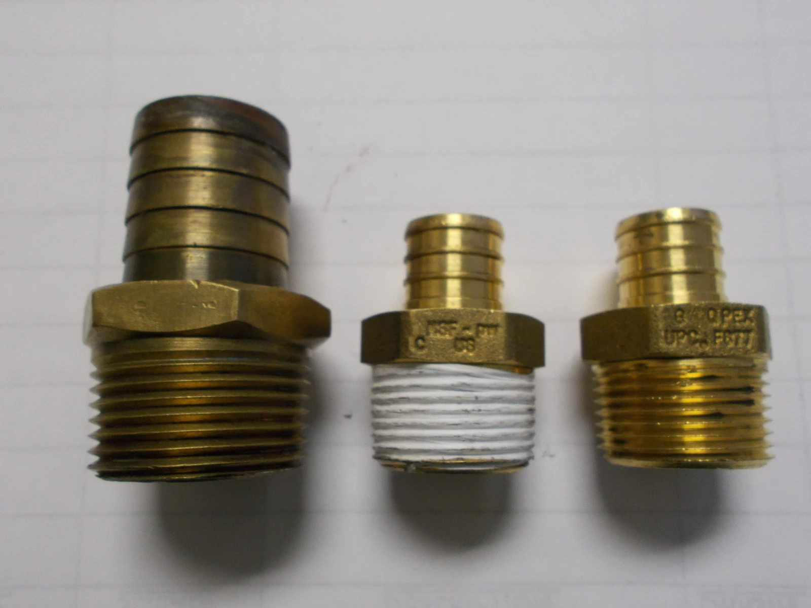 Brass Barbs - (LOT OF 3)