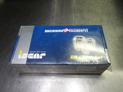 Iscar ER20 .125-.500" 7 Piece Sealed Collet Set SET ER20 S 7 AA JET INCH (LOC2235)