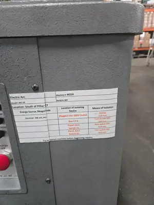 USED ELECTRO ARC 2SA