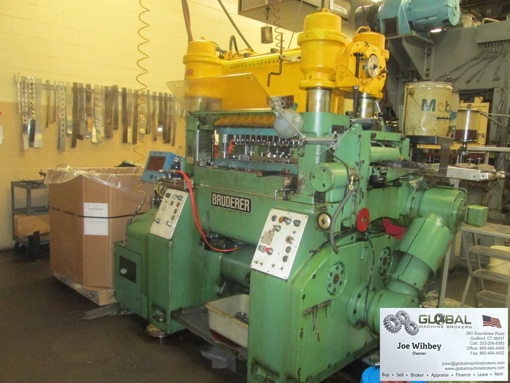 Bruderer BSTA 60H High Speed Stamping Press W/3"Stroke 800 Spm & Arc-Trol