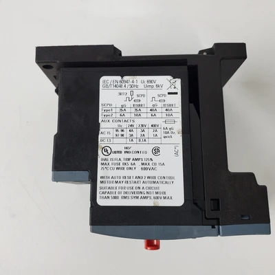 Used Siemens 3RU2116-1BB1 Misc Industrial Equipment California US | American Industrial Supply Co. #1377206