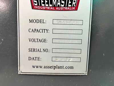 2017 STEELMASTER SM-STHS2516 Guillotine | ESP Machinery Australia Pty Ltd (5)