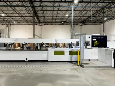 Used 2021 TRUMPF TRULASER TUBE 5000 FIBER Laser Cutters | Machine Factory Outlet #1267067