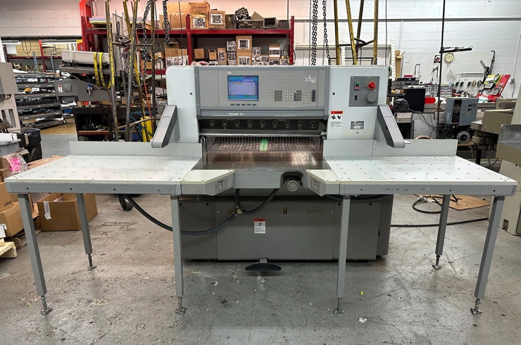 Used POLAR 92 ED Paper Cutters New Jersey US | Colter & Peterson #1485840