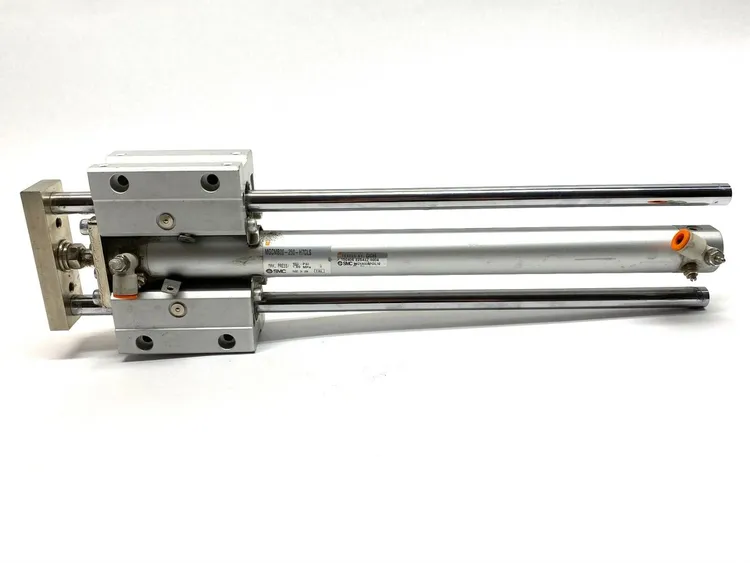 Used SMC GUIDED CYLINDER Pneumatic Cylinders | Maverick Industrial Sales #1115186