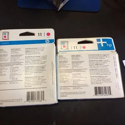 HP 10 INK MAGENTA 28ML  LOT OF 5