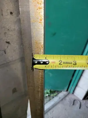 Industrial Shear Blades 74 1/2'' x 3'' x 7/8'' T 6'' on Center Hole Mount