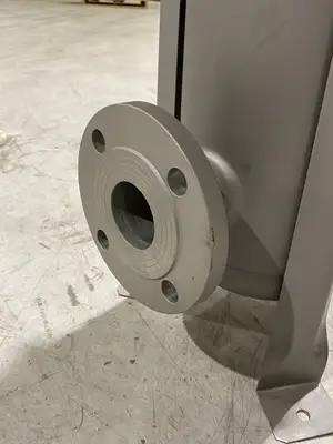 USED SHANGHAI BI-YUN SINGLE BAG FILTER HOUSING 10 MICRON