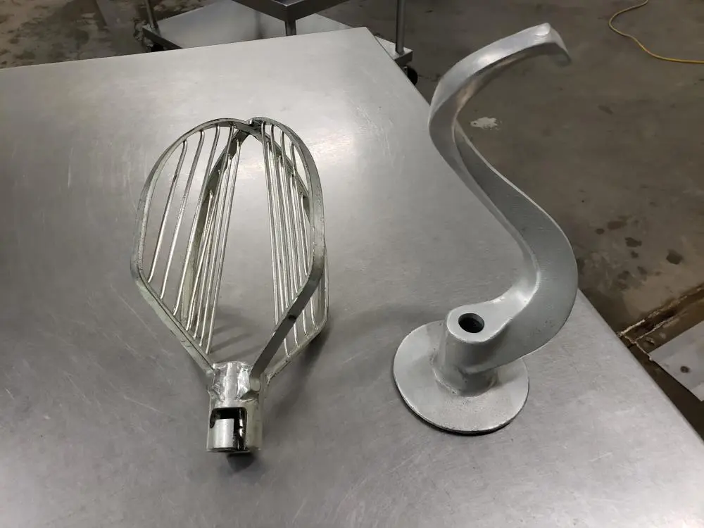 Hobart 20 quart dough hook and heavy duty whisk