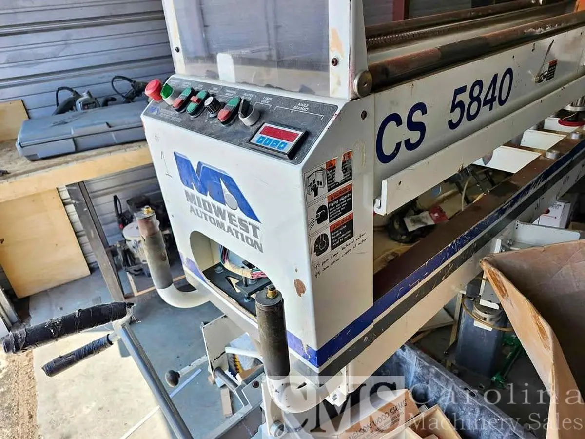 USED MIDWEST AUTOMATION CS 5840 COUNTERTOP SAW