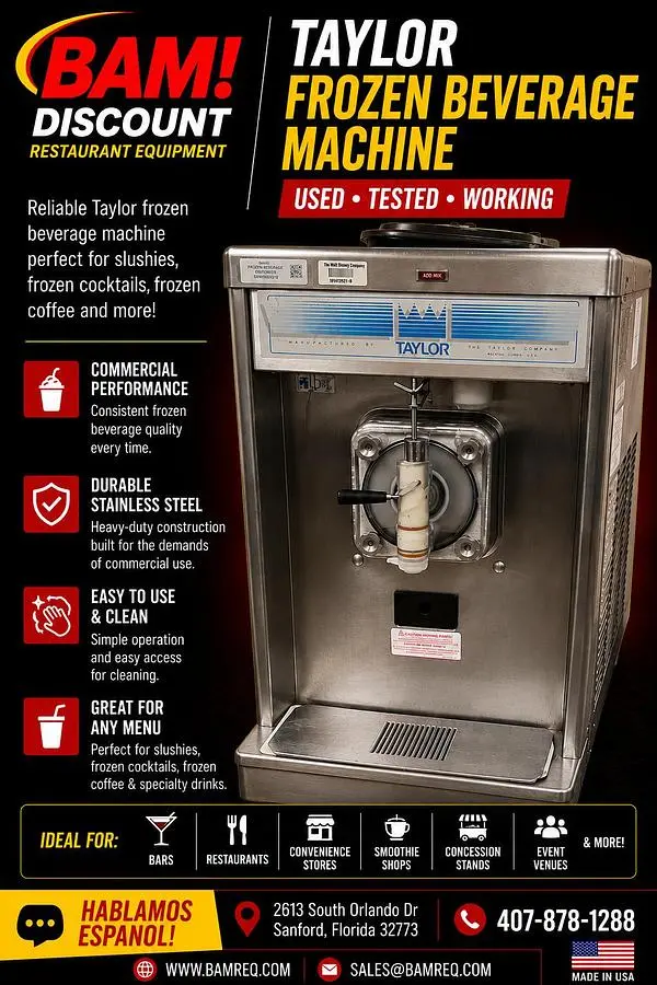 Taylor Frozen Beverage / Slushy Machine