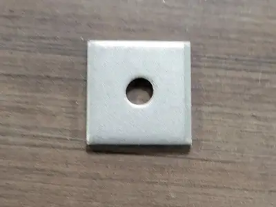 3/8" Stainless Steel Square Washer (Box of 208)