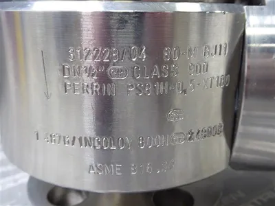 1/2" Perrin PS81H-0,5-XT100 Series 80-M Two Way Ball Valve Class 900 Used