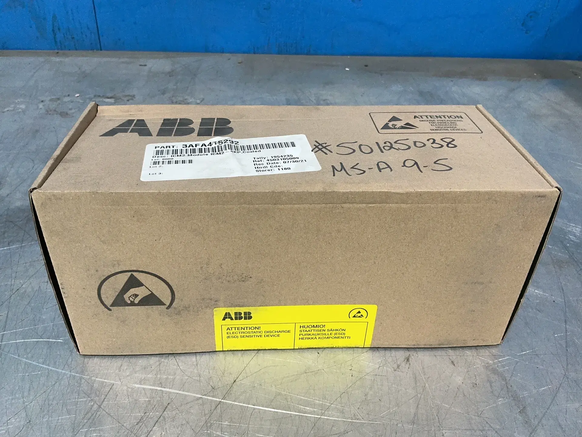New | in-Stock ABB 3AFAR15292 PLC Input & Output Ohio US | HGR 24 #1414159