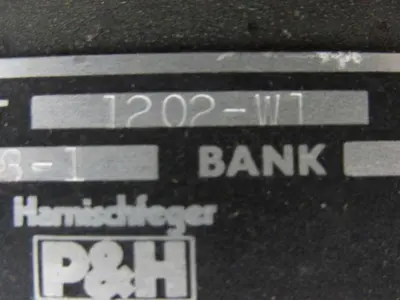 P & H Hamischfeger 1202-W1 Resistor Bank