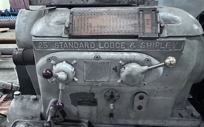 LODGE & SHIPLEY 25 Standard LATHES, GAP, SLIDING BED | T.R. Wigglesworth Machinery Co. (2)