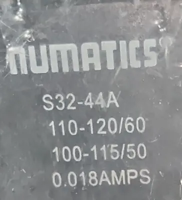 Numatics S32CG04BELM Slow Start Valve 150 psi (10.3 bar) (BIN425)