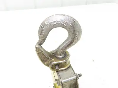 Zimmerman Ingersoll Rand Air Balancer Load Block Single Pulley Sheave Yellow