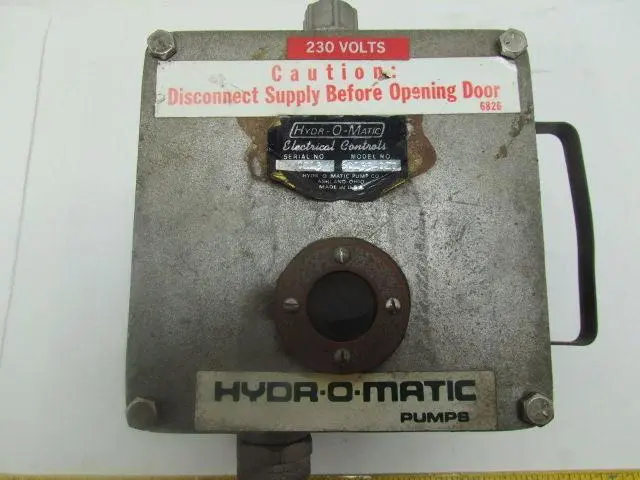 Used HYDR-O-MATIC PUMPS _UNKNOWN_ Pumps | Arrow Industrial #620261
