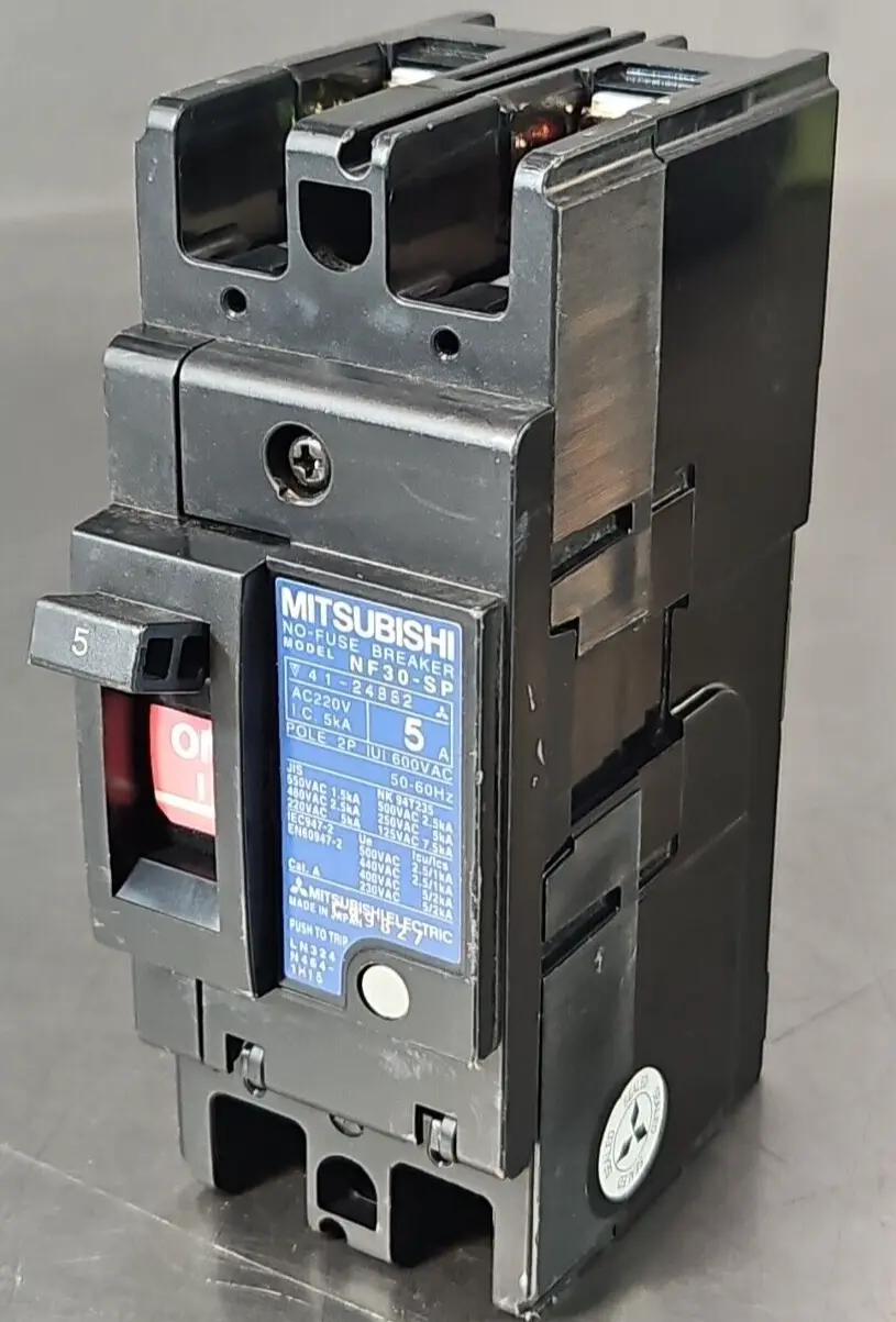 Mitsubishi Electric NF30-SP 5A 2-Pole No-Fuse Breaker loc4B10
