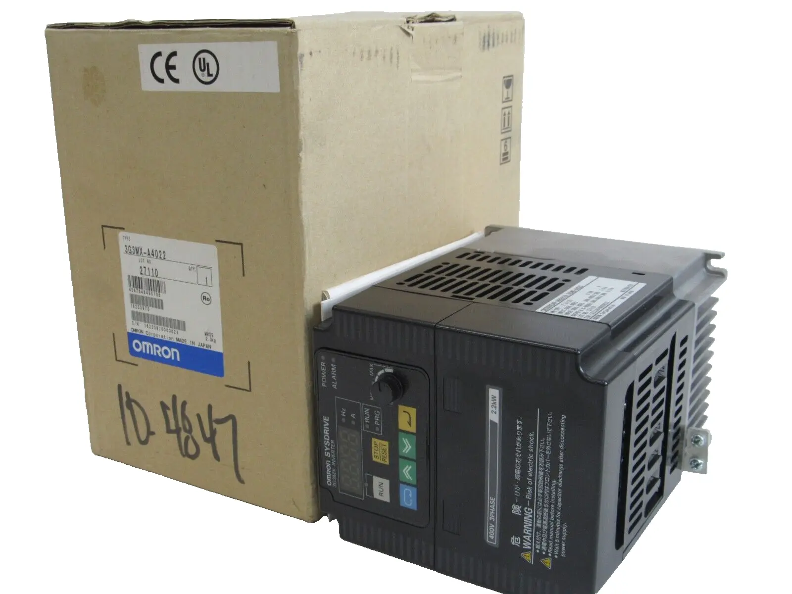 NEW OMRON 3G3MX-A4022 AC MOTOR DRIVE 3G3MXA4022