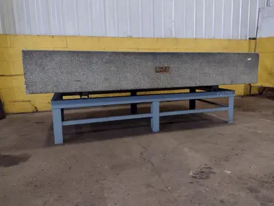 8' X 4' X 14" CHALLENGE PRECISION LAYOUT INSPECTION GRANITE TABLE: STOCK #23786
