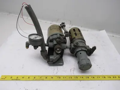 Norgren Inline Filter Regulator Pulse Mist Lubricator 1/4" Ports