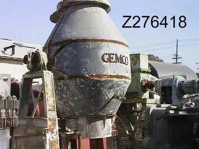 Dryer, Vacuum, Conical, 30 CF, S/st, Gemco, Mixer, #Z276418