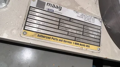 USED 2018 MAAG CSC-149