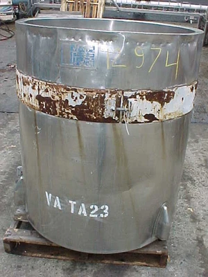 USED WILFLO 225 GALLON OPEN TOP TANK OPEN TOP TANK