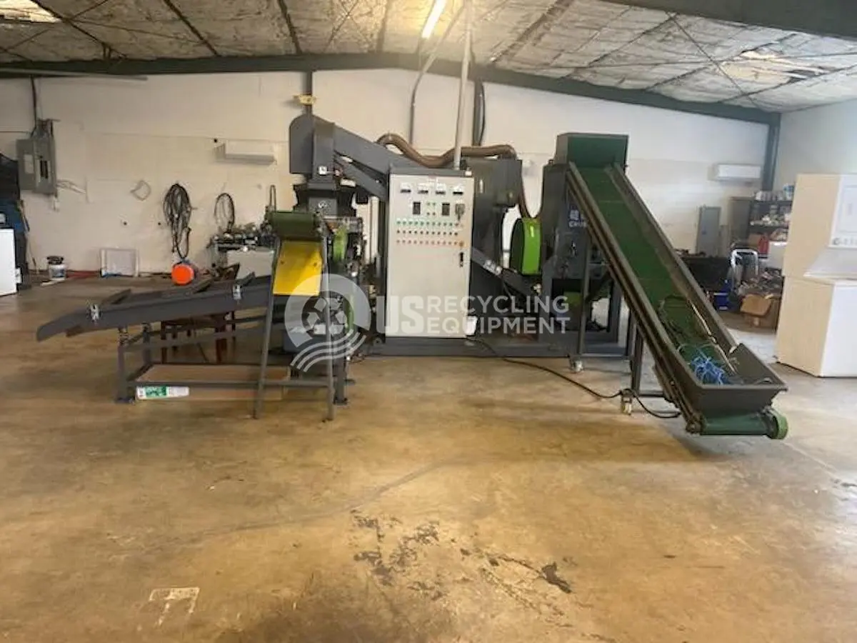 USED GOMINE GMC 600 COPPER CABLE RECYCLING SYSTEM