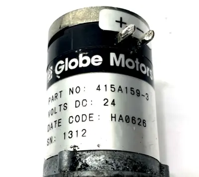 Used Globe Motors 415A159-3 Gearmotors Michigan US | Maverick Industrial Sales #1398584