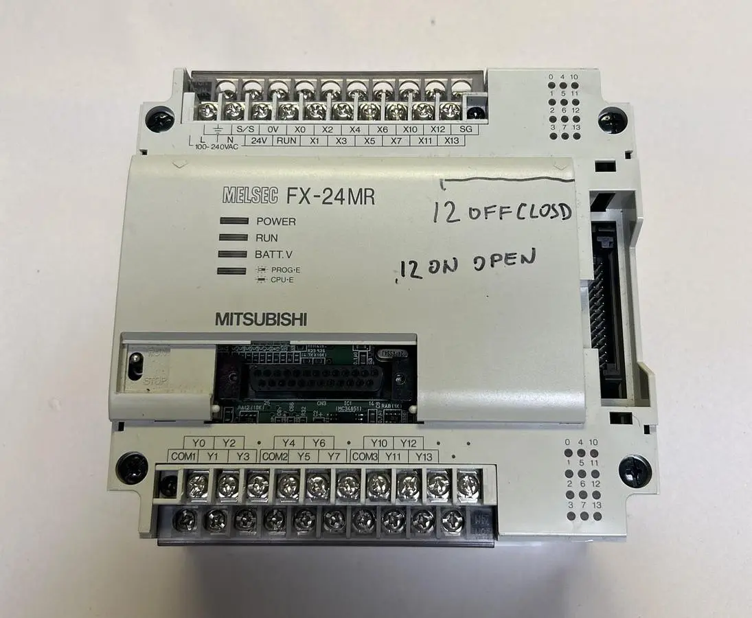Used MITSUBISHI FX-24MR-ES/UL Industrial Controls Ohio US | Surplus Asset Holdings #1309797