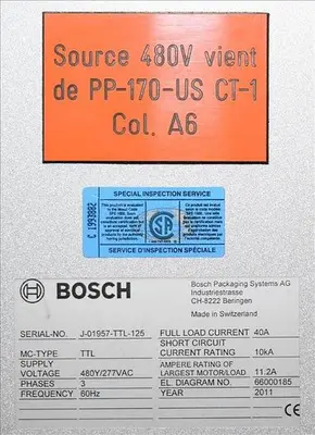USED BOSCH TTF