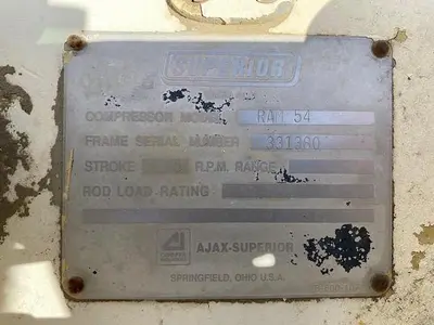 USED WHITE SUPERIOR RAM-54