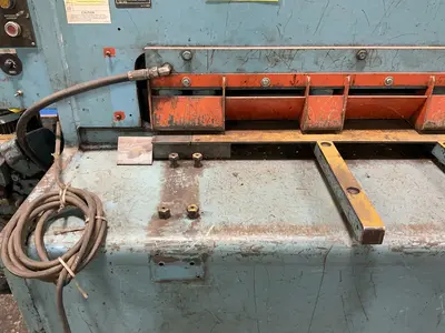 Used NIAGARA SPARTAN SP101/4 Power Squaring Shears (Inch) Ohio US | HGR 24 #1488605