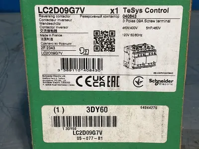 Used SCHNEIDER ELECTRIC LC2D09G7V PLC Contactors Ohio US | HGR 24 #1518478