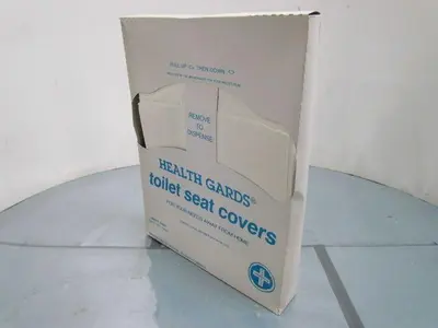 Hospeco 3350 HG-QTR-5M Health Gards Tissue Toilet seat Cover Case of 5000 NIB