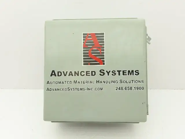Hoffman A1212CH Electrical Enclosure Hinged 12"H x 12"W x 6" With Back Plate