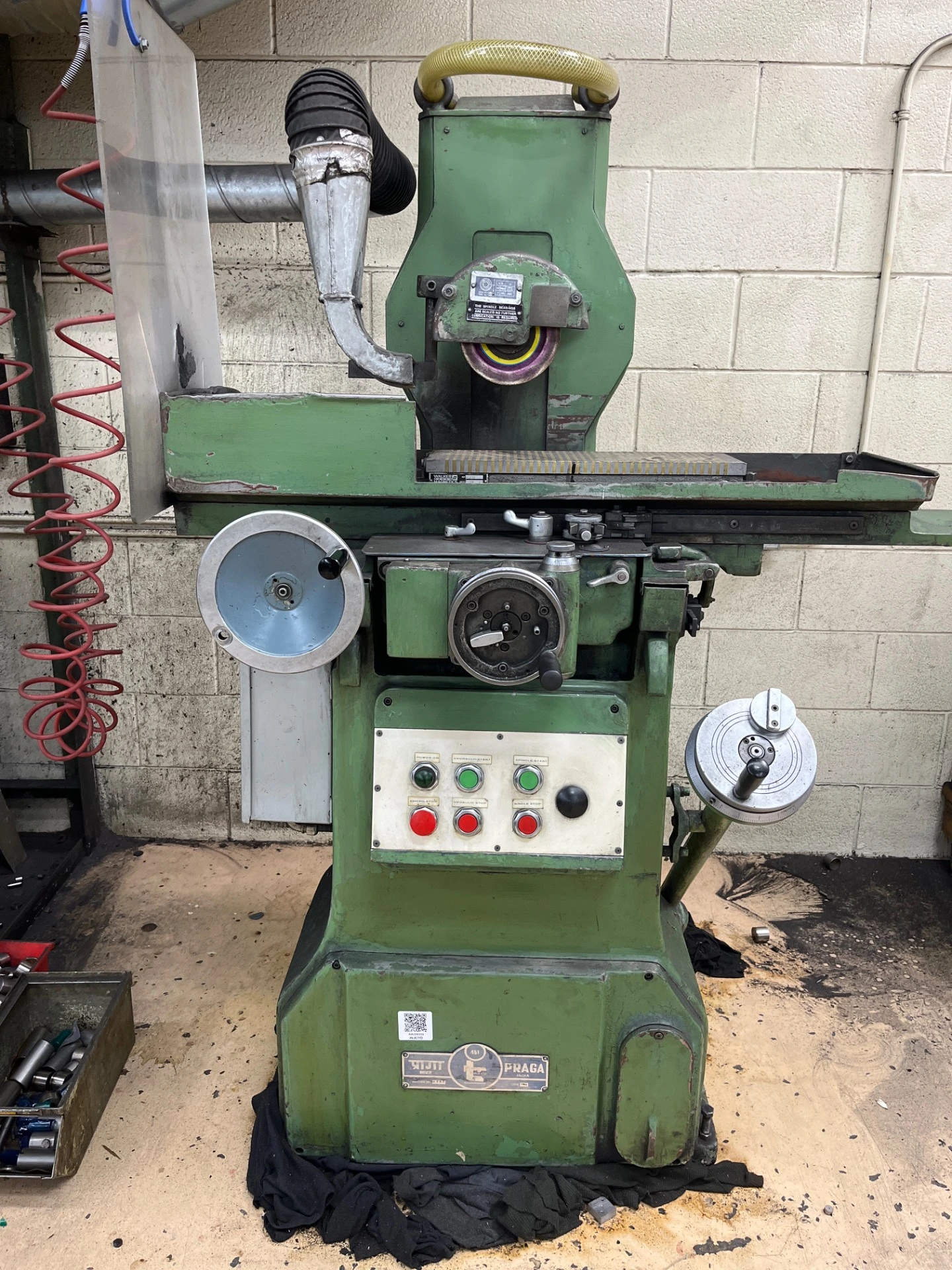 Used 1984 PRAGA 451 Reciprocating Surface Grinders Ontario CA | Aucto #1369824