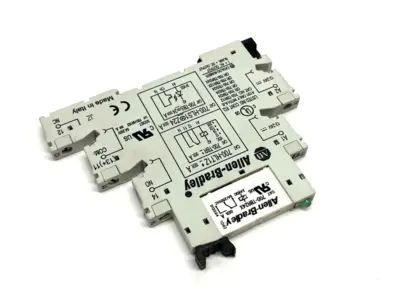 USED ALLEN-BRADLEY SER. A TERMINAL BLOCK RELAY W/ 700-TBR24X SER. A RELAY