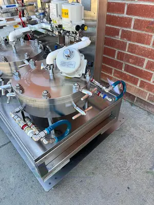 Used NORTHERN LIPIDS NLI091113-01 LIPEX PUMP EXTRUSION SYSTEM 900 PSIG W/ LEWA PUMP Pumps (Metering) California US | Equipment Lab #1415147
