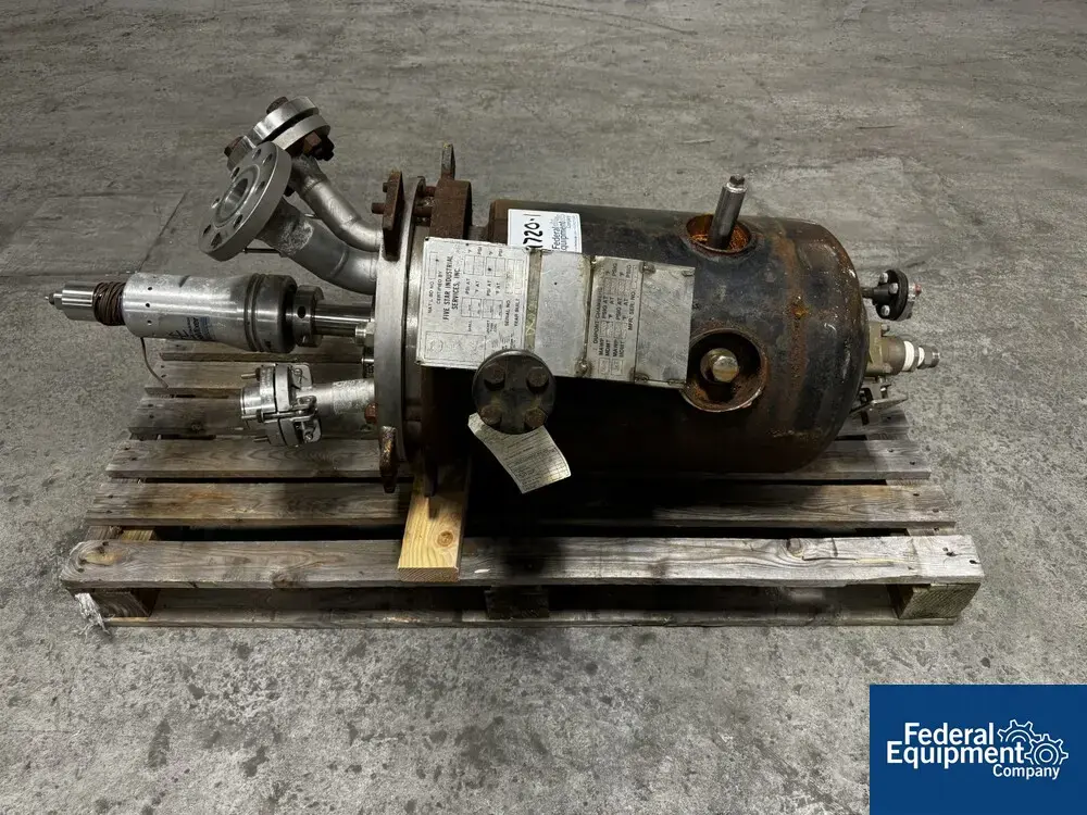 USED Five Star Industrial Services, Inc. 10 Gal Five Star Industrial Reactor, Hastelloy C276, 300/125#