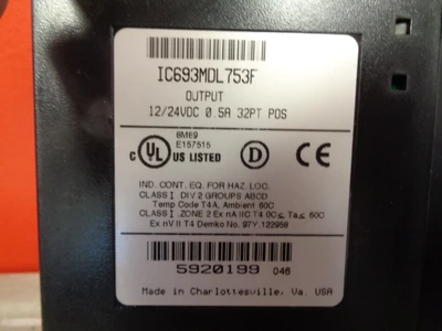 USED GE IC693MDL753F