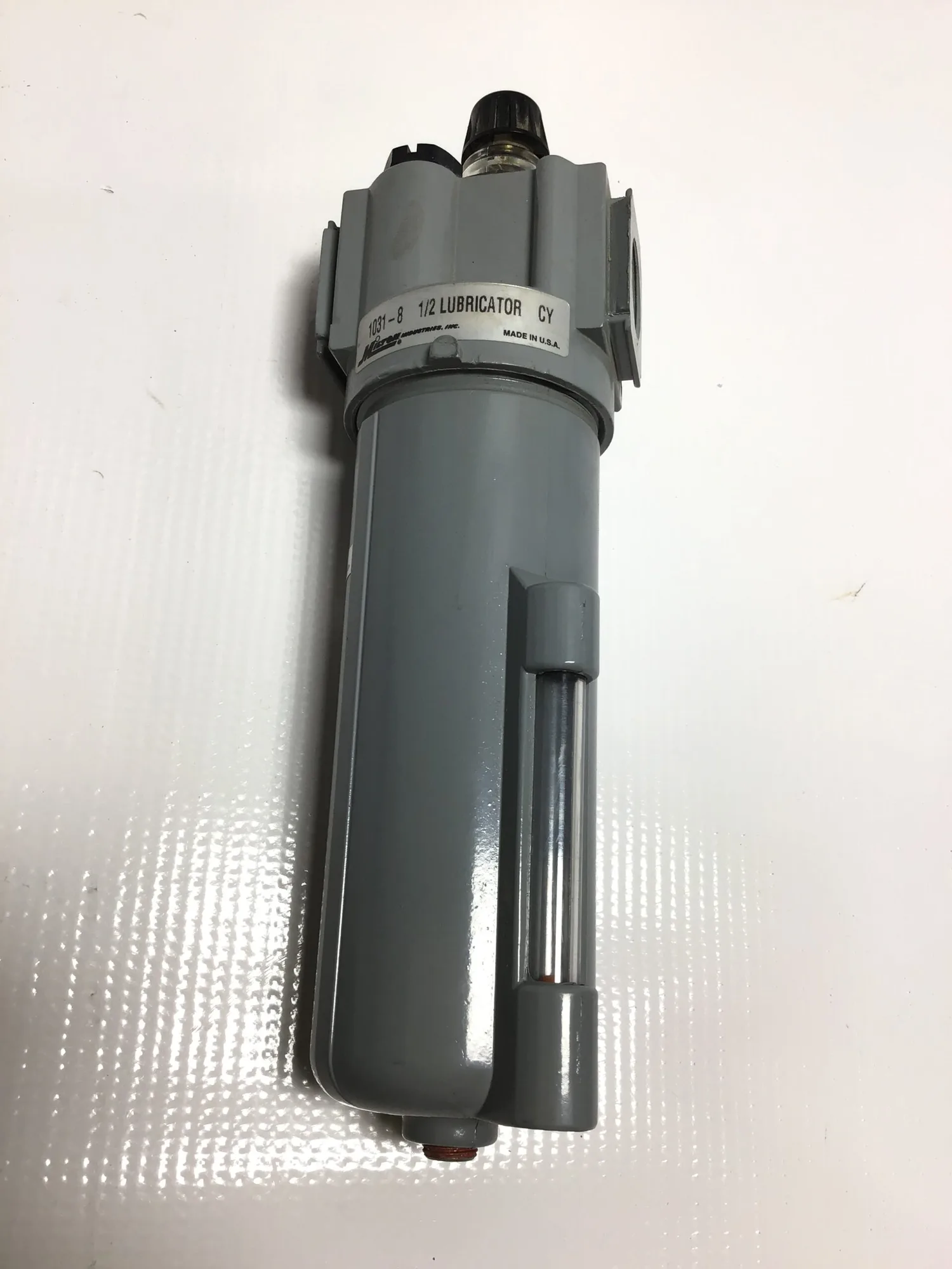 Milton Industries Inc 1031-8 Metal Lubricator Bowl 1/2″ NPT